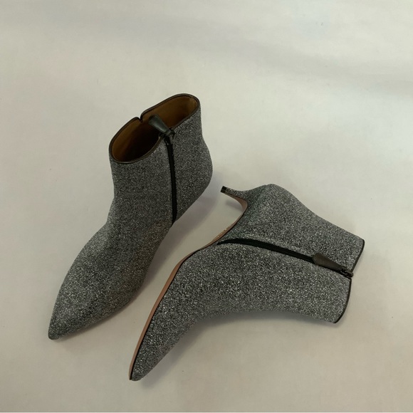 Aquazurra Silver Lurex Booties - Picture 11 of 12